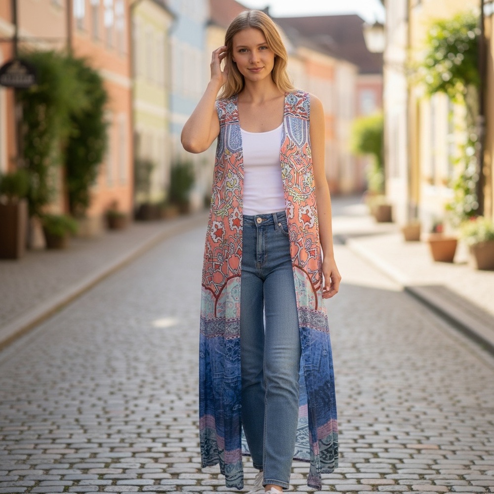 Venus Multicolor Patterned Garment - image 1